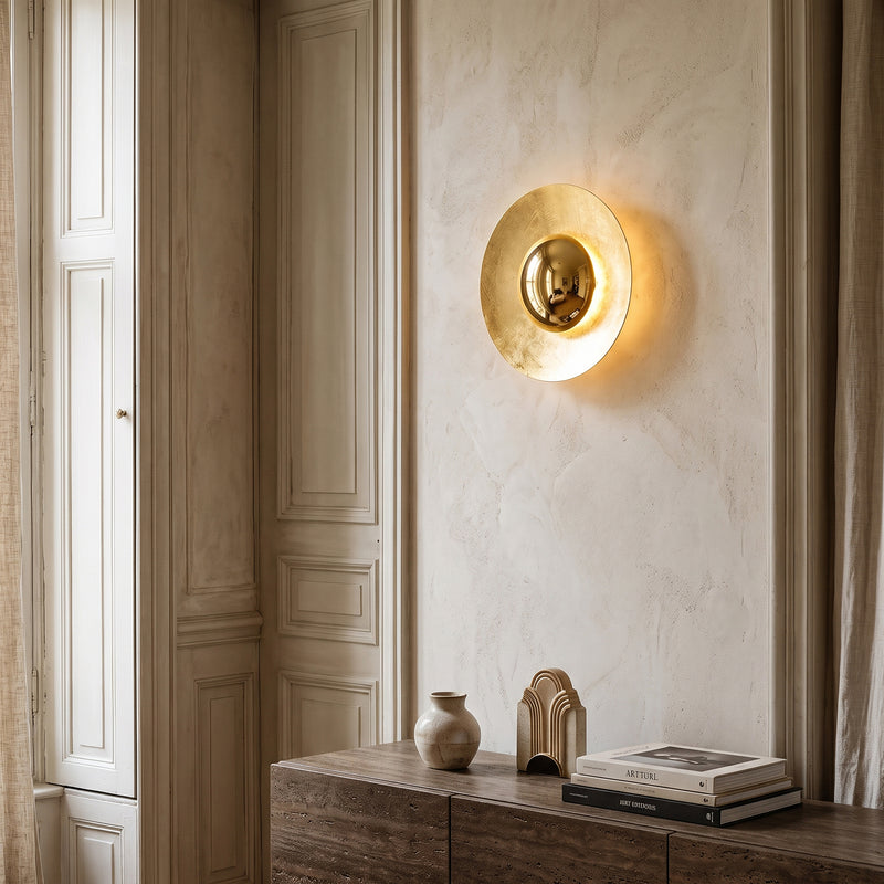 Aviva Disc Wall Sconce