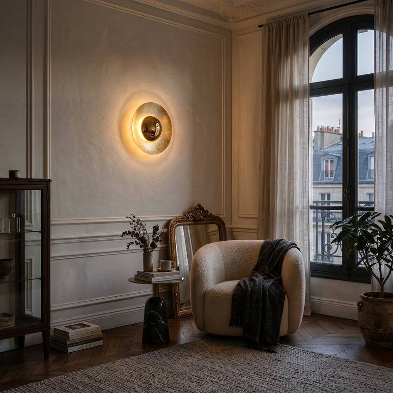 Aviva Disc Wall Sconce
