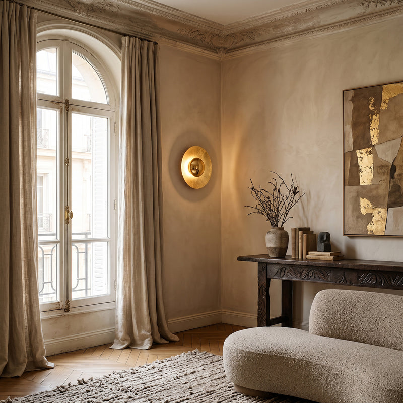 Aviva Disc Wall Sconce