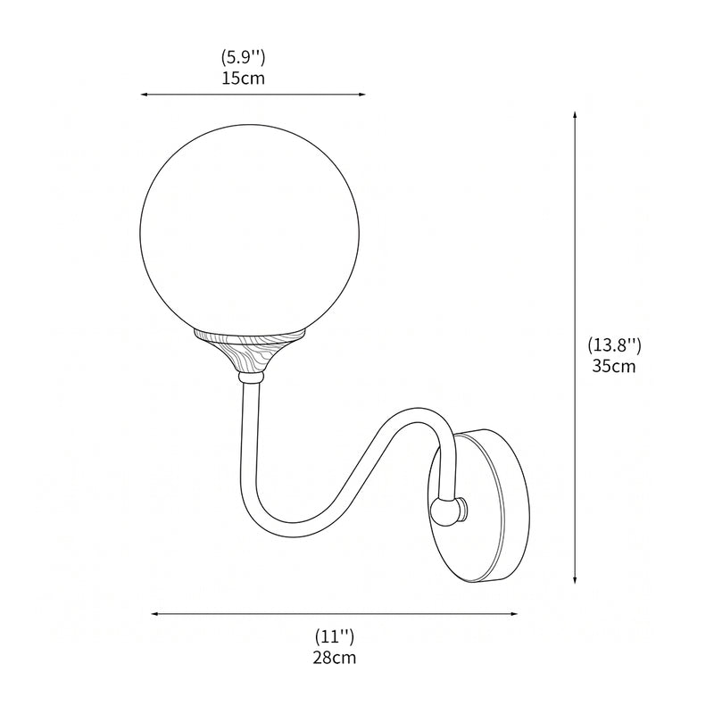 Baluster Wall Sconce