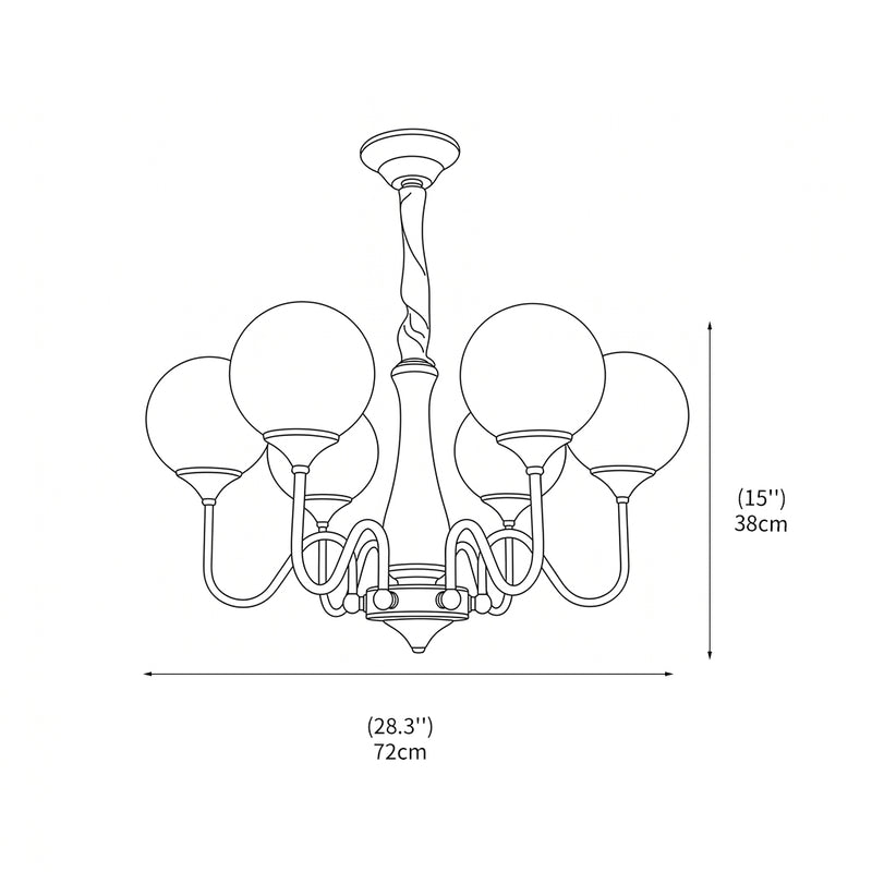 Baluster Chandelier