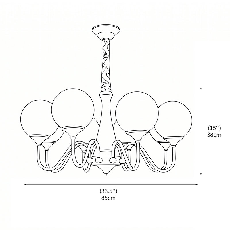 Baluster Chandelier