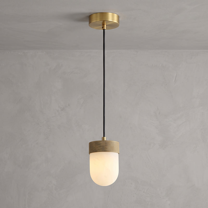 Ezra Organische Glazen Hanglamp