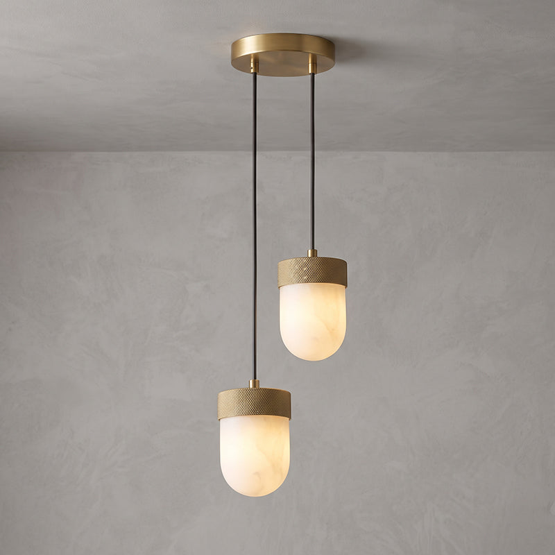 Ezra Organische Glazen Hanglamp
