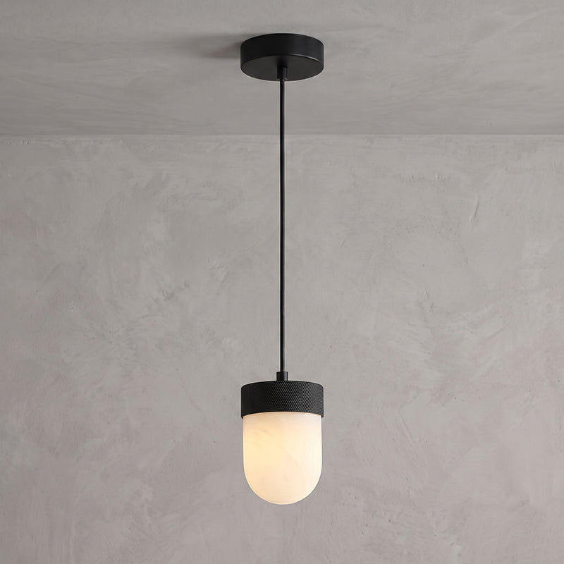 Ezra Organische Glazen Hanglamp