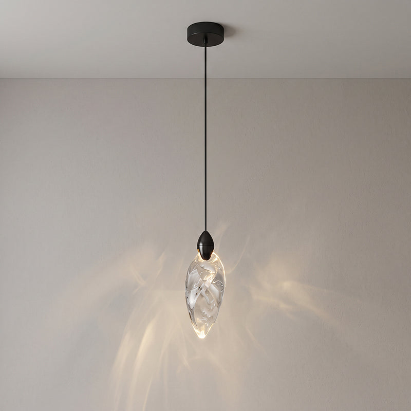 Ezra Organische Glazen Hanglamp