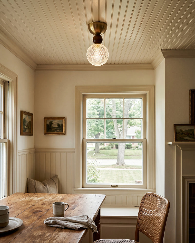 Bauhaus Opal Ceiling Mount