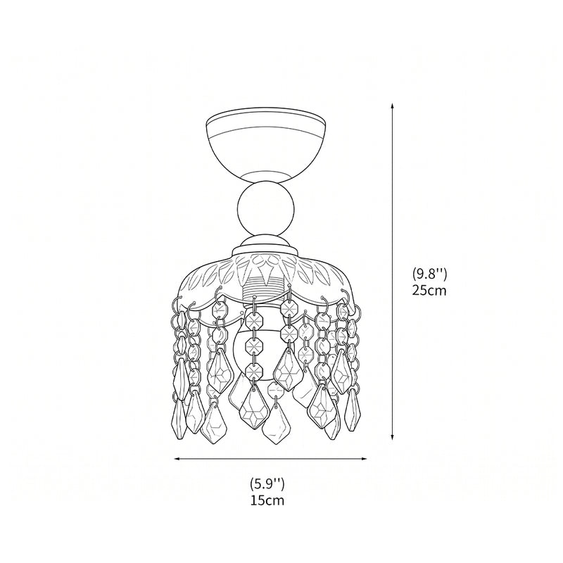 Bauhaus Opal Ceiling Mount