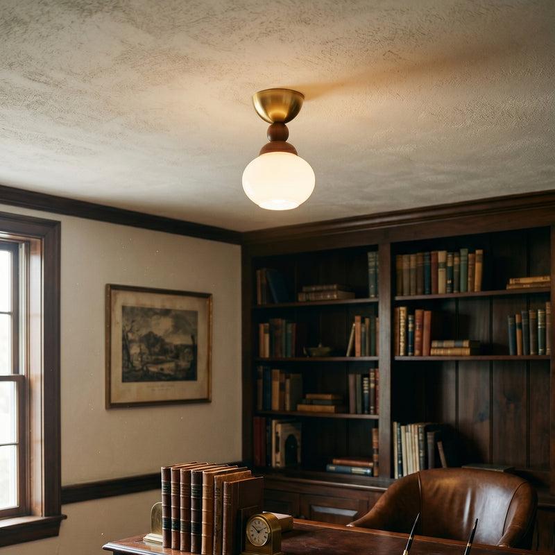 Bauhaus Opal Ceiling Mount