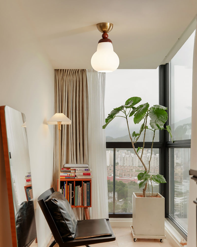Bauhaus Opal Ceiling Mount