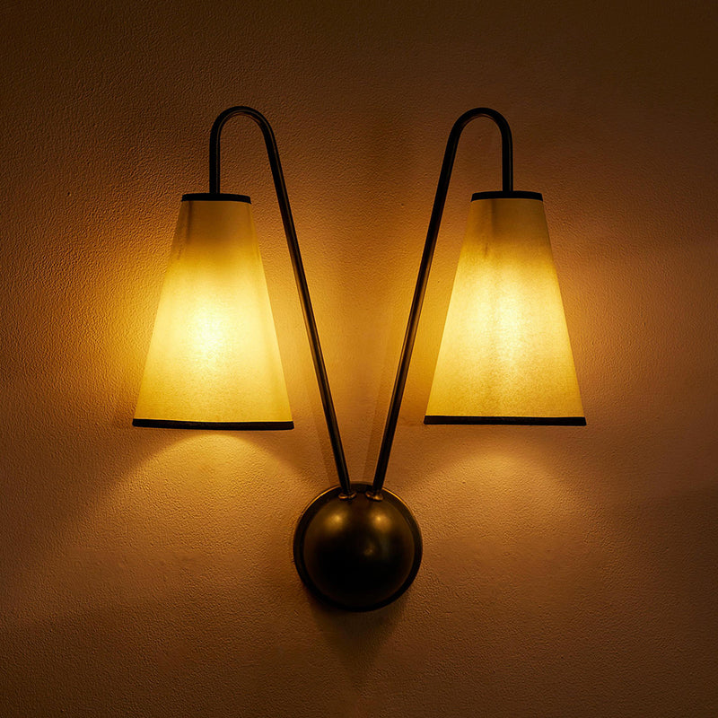 Bellamy Dual-Arch Wall Sconce