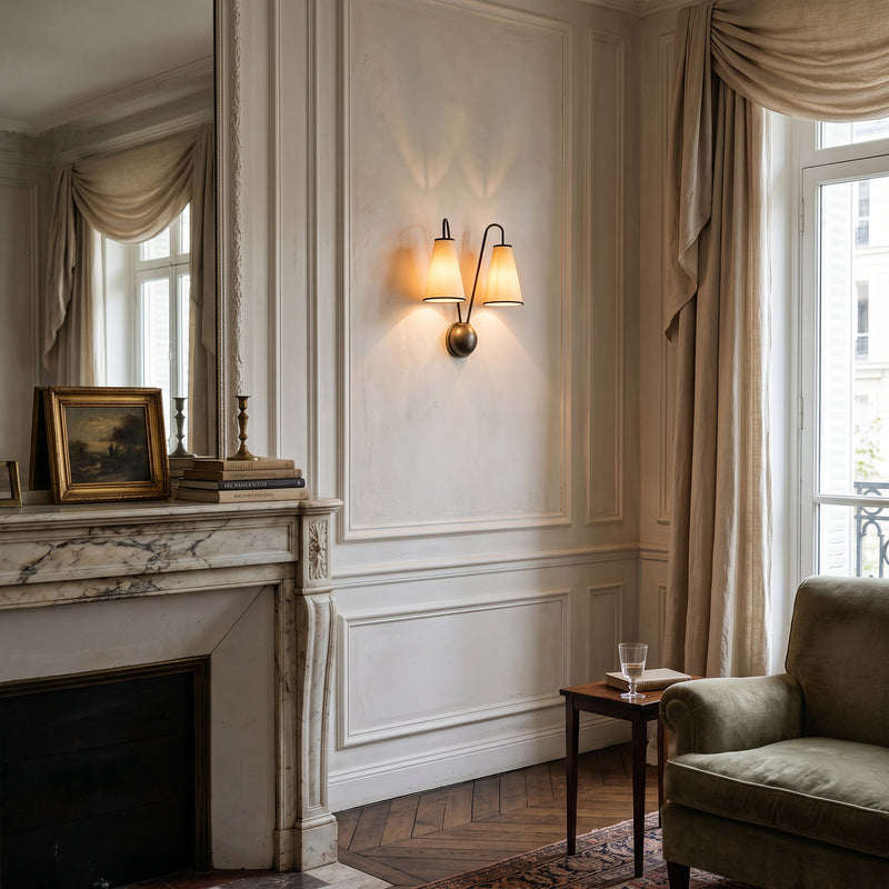 Bellamy Dual-Arch Wall Sconce