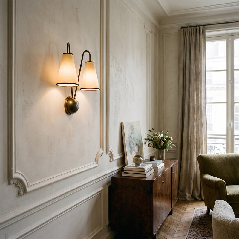 Bellamy Dual-Arch Wall Sconce