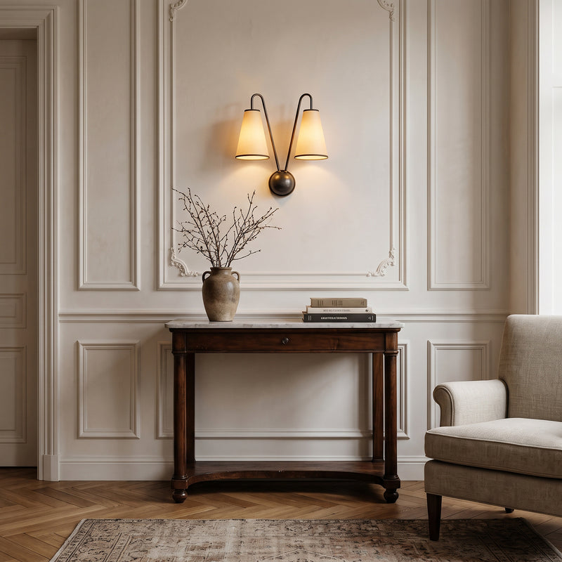 Bellamy Dual-Arch Wall Sconce