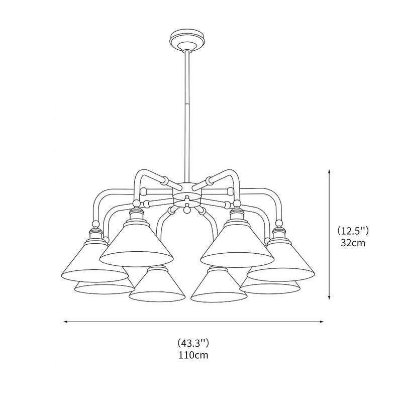 Bistro Chandelier
