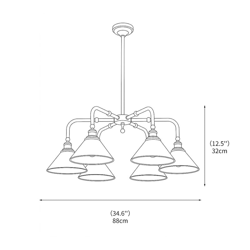 Bistro Chandelier