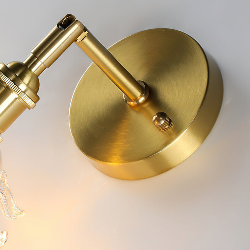 Brette Sculptured Glass Sconce