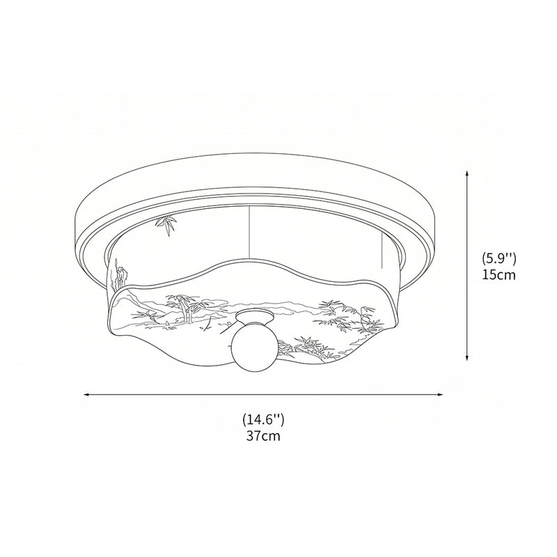 Brooks Flush Mount
