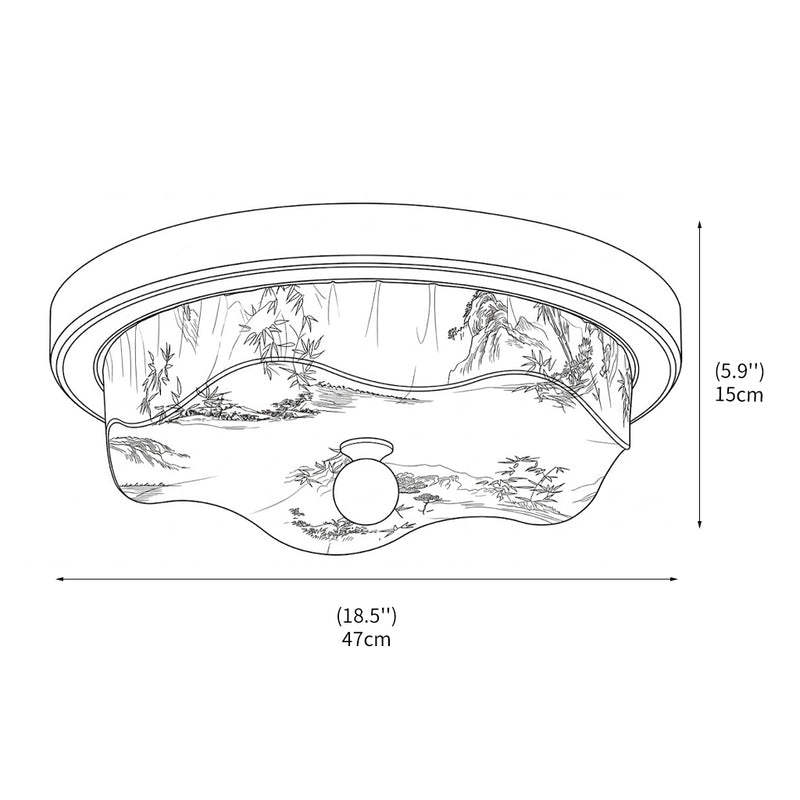 Brooks Flush Mount
