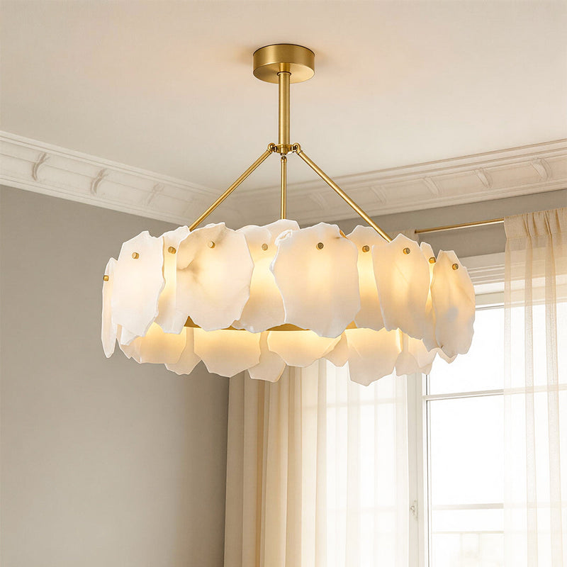 Burton Alabaster Chandelier