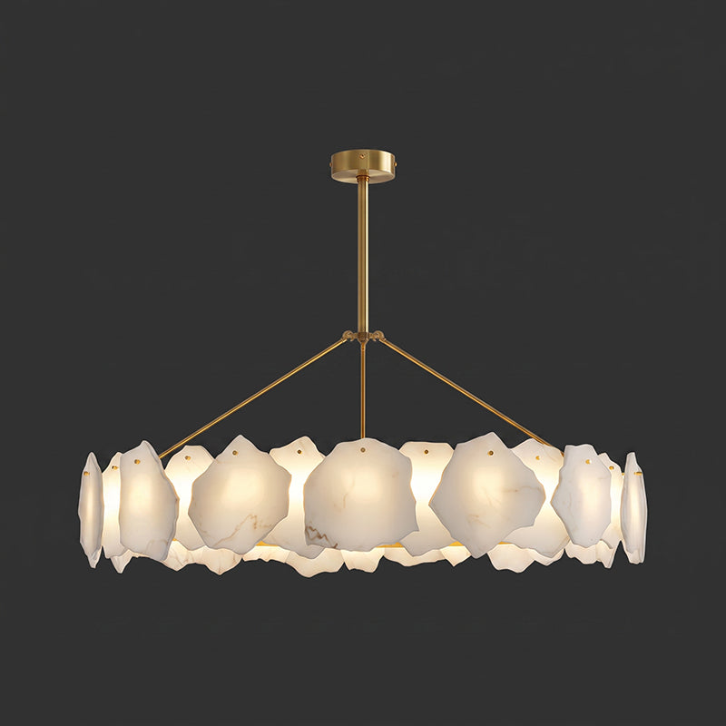 Burton Alabaster Chandelier