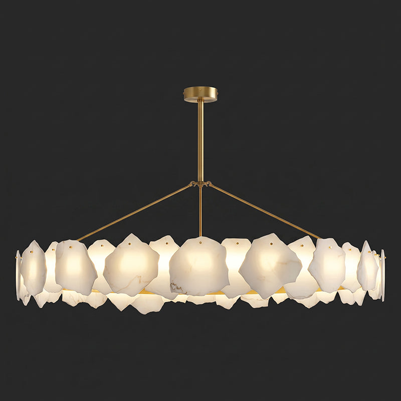 Burton Alabaster Chandelier