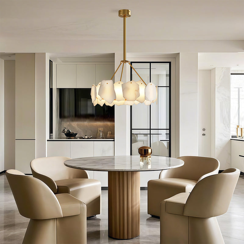 Burton Alabaster Chandelier