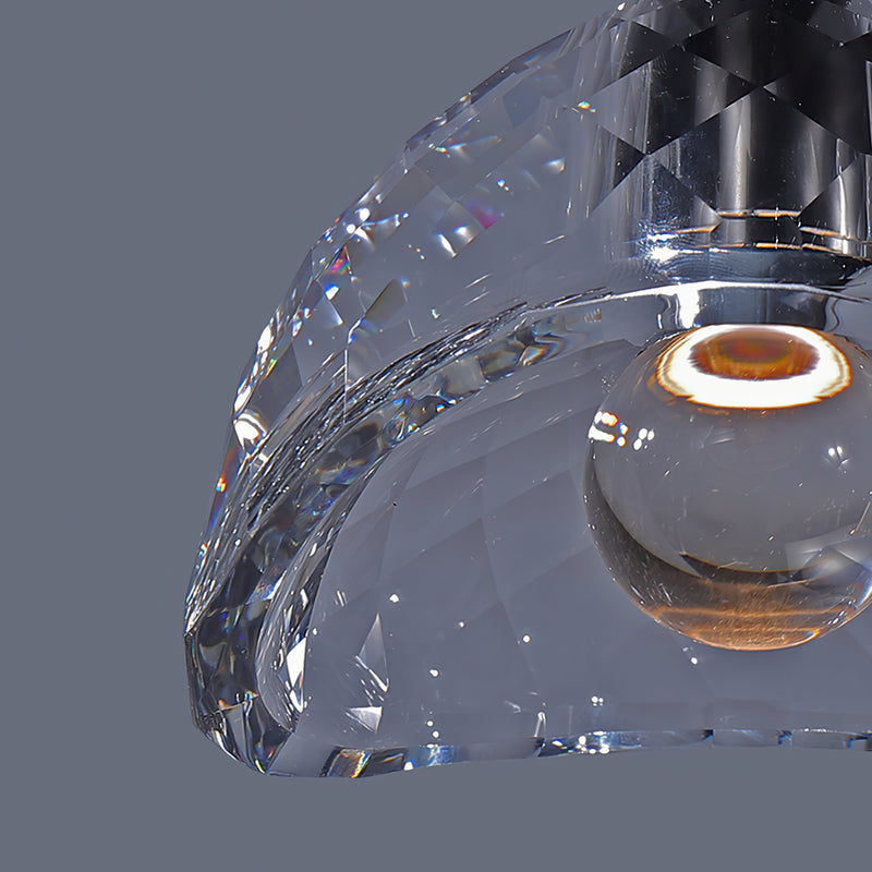 Calder Asymmetric Crystal Pendant Lamp