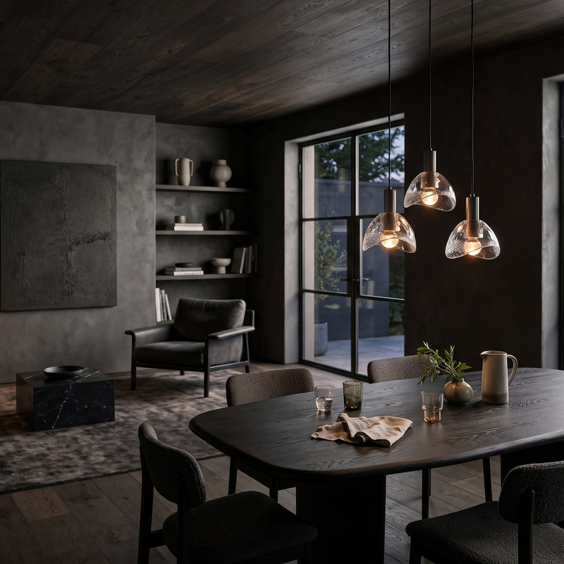 Calder Asymmetric Crystal Pendant Lamp