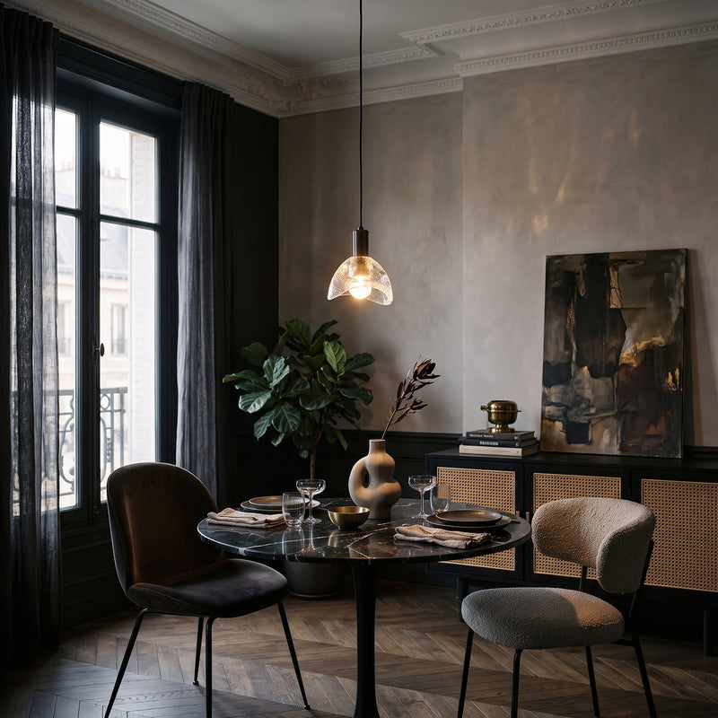Calder Asymmetric Crystal Pendant Lamp