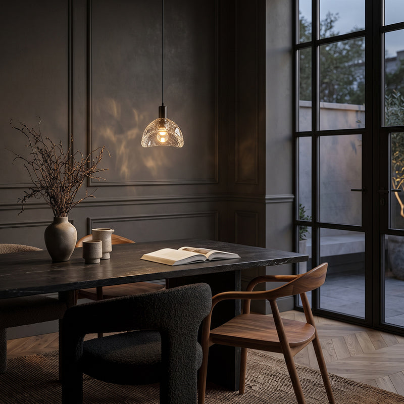 Calder Asymmetric Crystal Pendant Lamp