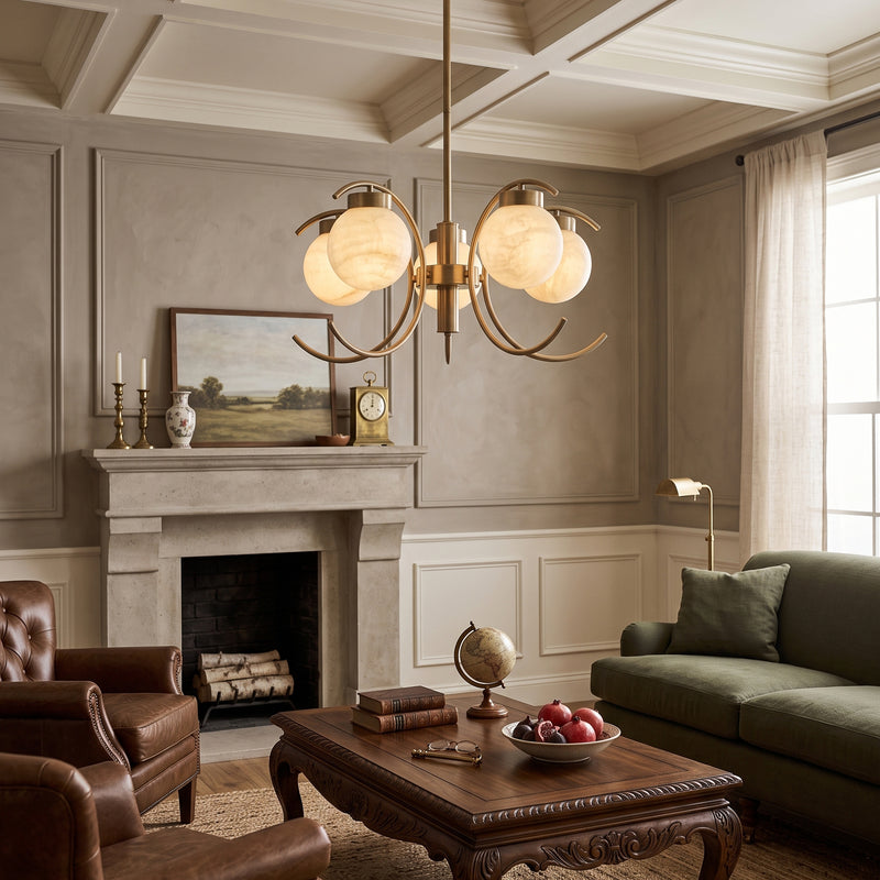 Gino Alabaster Chandelier
