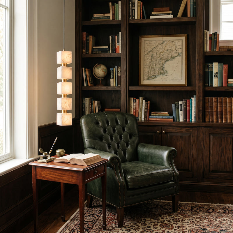 Callan Alabaster Column Pendant lamp