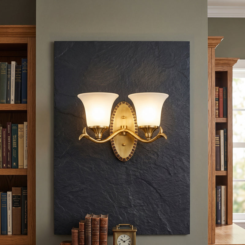 Calloway Classical Brass Sconce