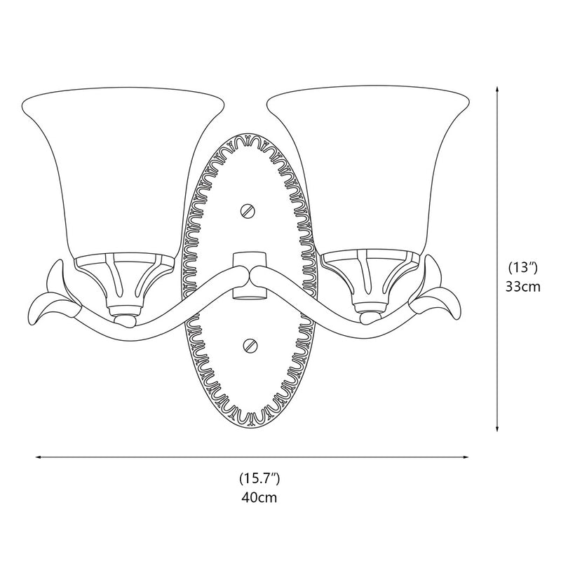 Calloway Classical Brass Sconce