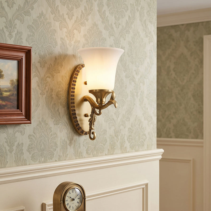 Calloway Classical Brass Sconce