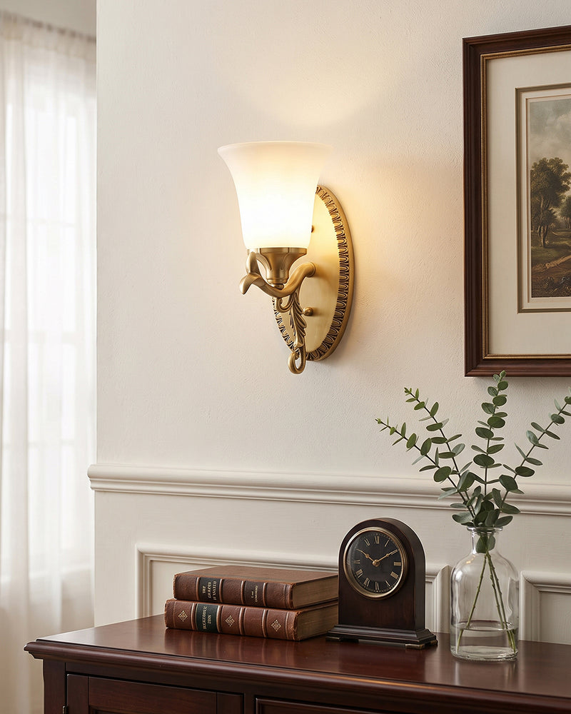 Calloway Classical Brass Sconce