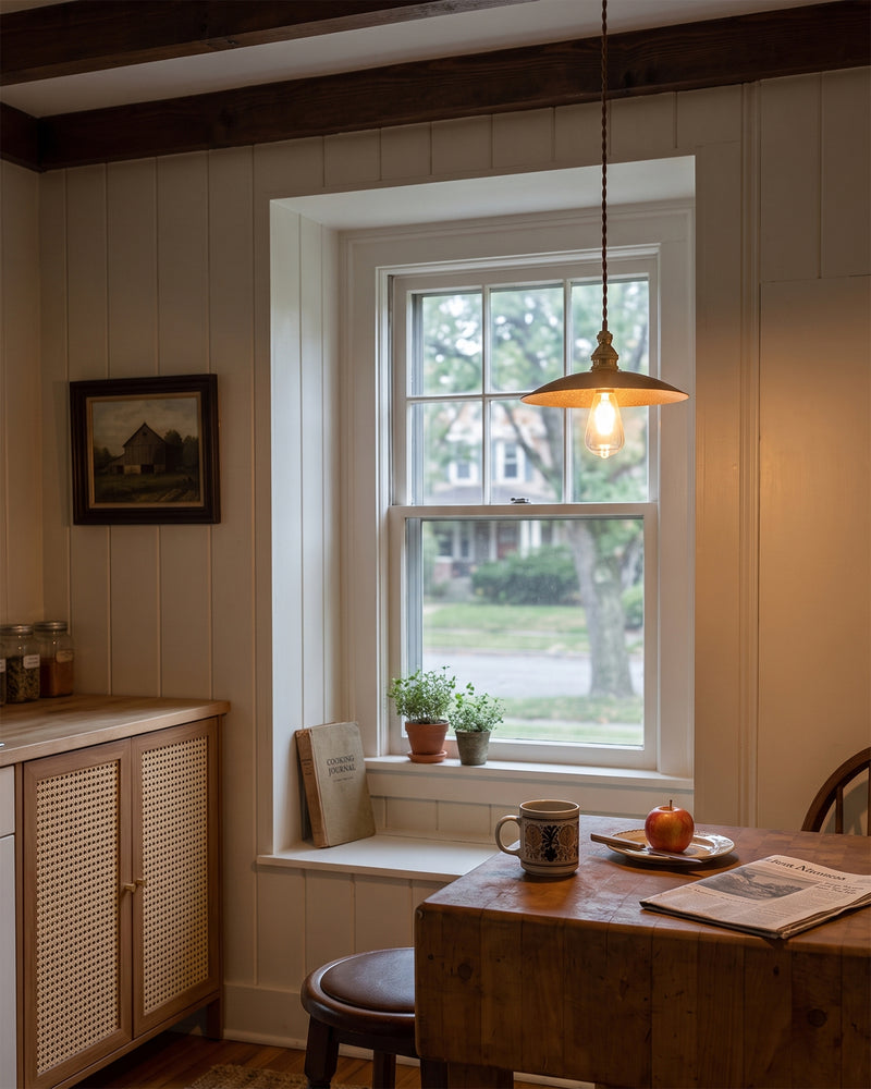 Callum Brass Pendant Lamp