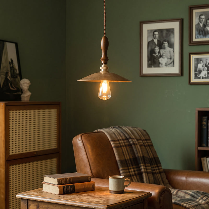 Callum Brass Pendant Lamp
