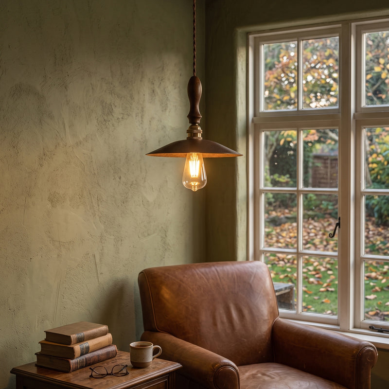 Callum Brass Pendant Lamp