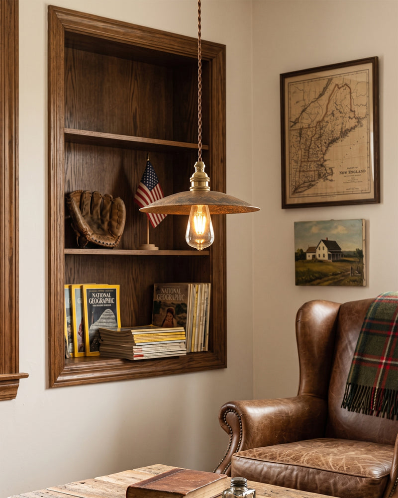 Callum Brass Pendant Lamp
