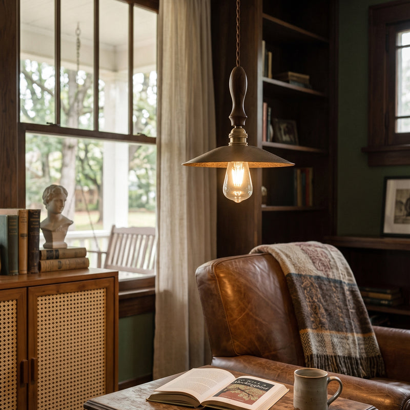 Callum Brass Pendant Lamp