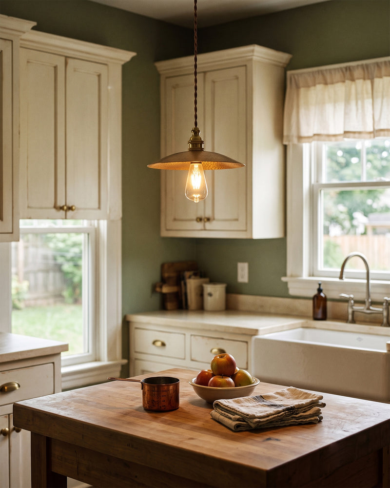 Callum Brass Pendant Lamp