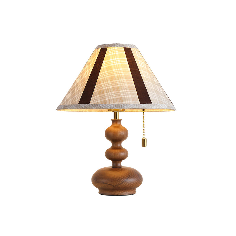 Calvion Wood Table Lamp