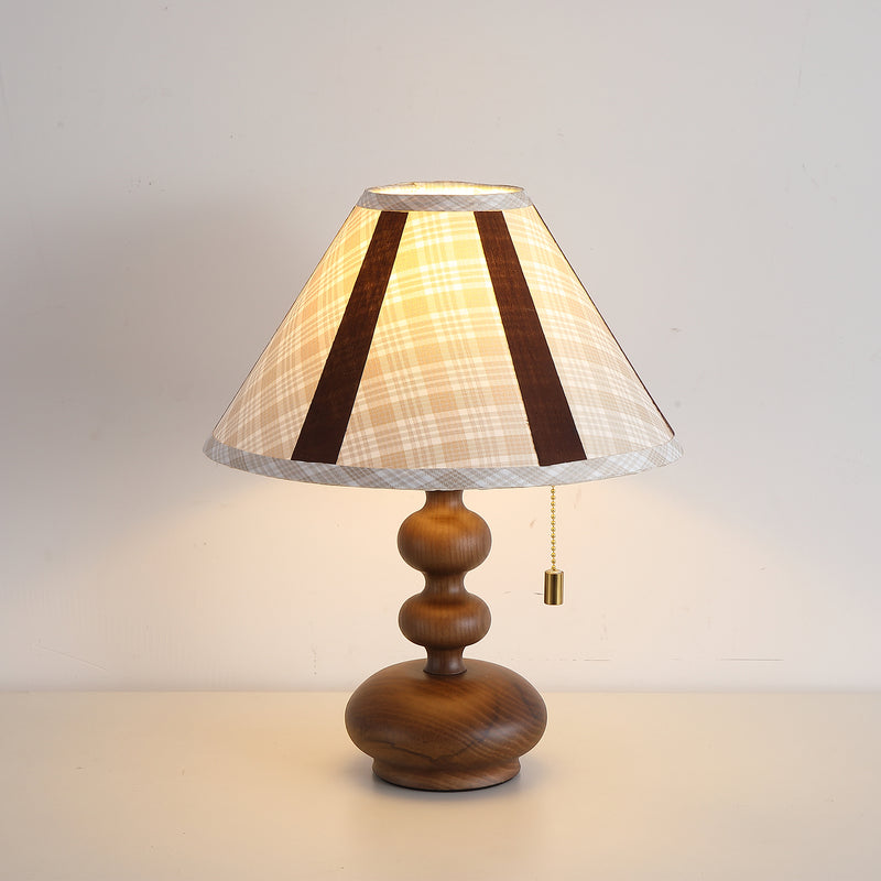 Calvion Wood Table Lamp