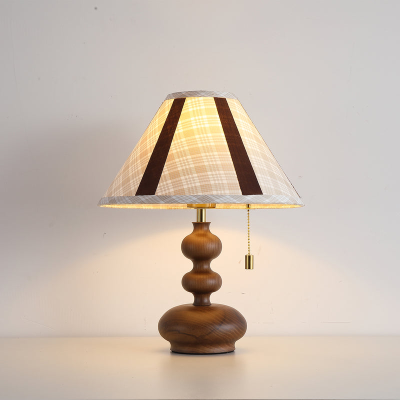 Calvion Wood Table Lamp