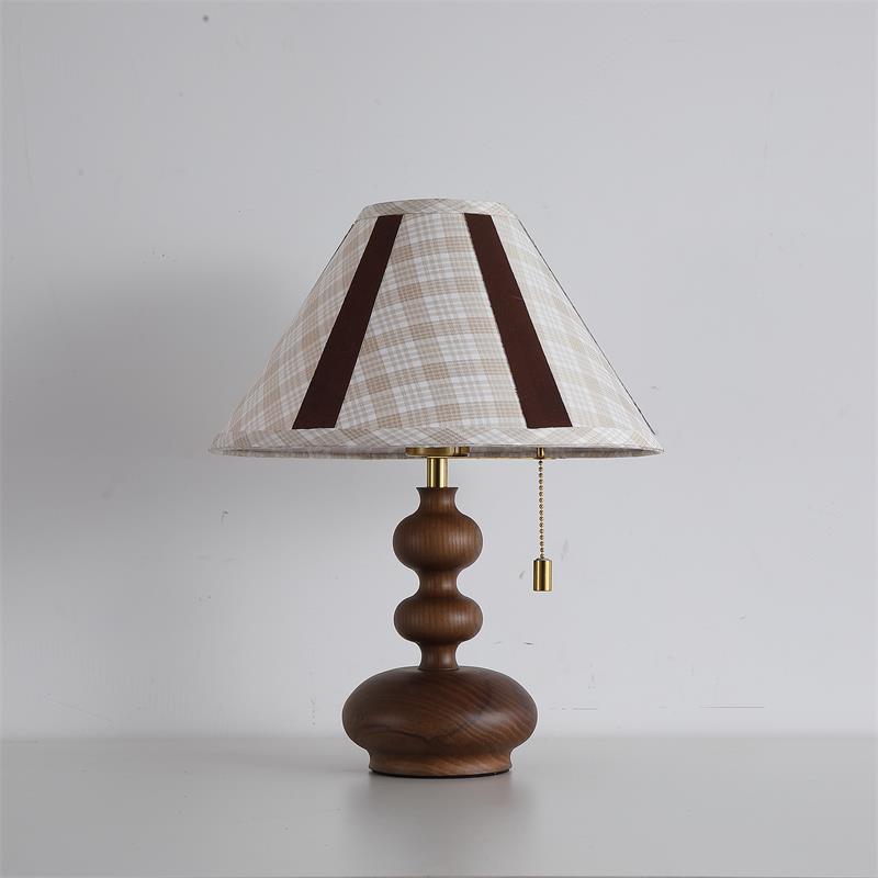 Calvion Wood Table Lamp