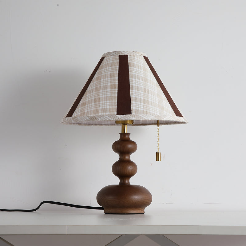 Calvion Wood Table Lamp