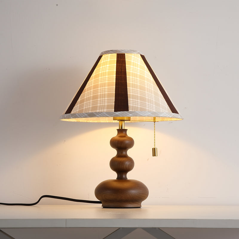 Calvion Wood Table Lamp