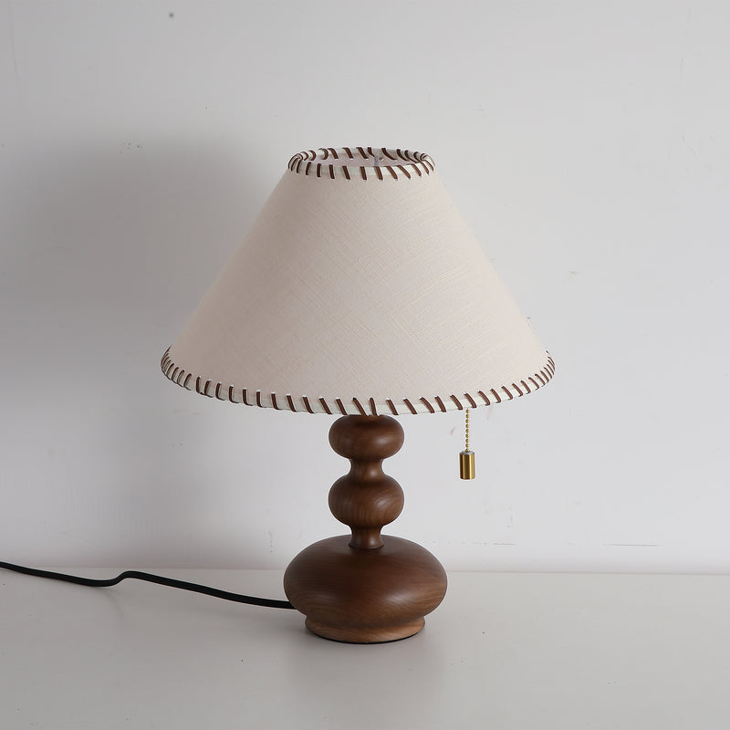Calvion Wood Table Lamp